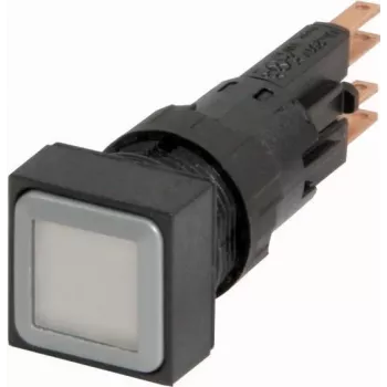 Întrerupător cu buton Eaton Q18LT-WS, negru/alb 089202