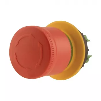 Buton de acționare pentru oprire de urgență Eaton M22-PVT30, deblocare prin tragere, cap ciupercă roșu, 38 mm, IP65/IP66/IP69 197536