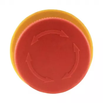 Buton de acționare pentru oprire de urgență Eaton M22-PVT30, deblocare prin tragere, cap ciupercă roșu, 38 mm, IP65/IP66/IP69 197536