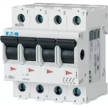 Întrerupător principal Eaton 4 poli 40 A 400 V gri 276273