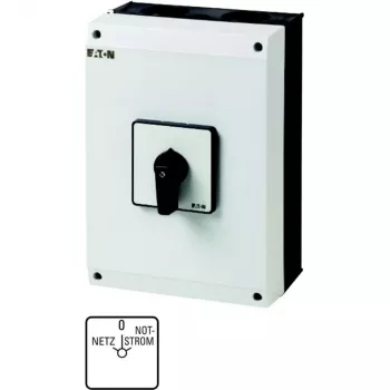 Întrerupător principal Eaton T5-4-8902/I5 4 poli 63 A, negru/alb 207214