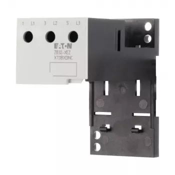 Adaptor de montaj individual Eaton ZB32-XEZ pentru relee termice de suprasarcină ZB32, șină DIN/șurub, gri 278473