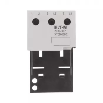 Adaptor de montaj individual Eaton ZB32-XEZ pentru relee termice de suprasarcină ZB32, șină DIN/șurub, gri 278473