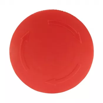 Buton de oprire de urgență Eaton M22-PVT45P, cap ciupercă, 45 mm, buton roșu, ramă galbenă, deblocare prin tragere 121462
