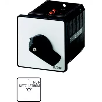 Comutator Eaton T5B-4-8902/E, 4 poli, negru/alb