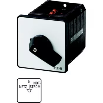 Comutator Eaton T5B-4-8902/E, 4 poli, negru/alb