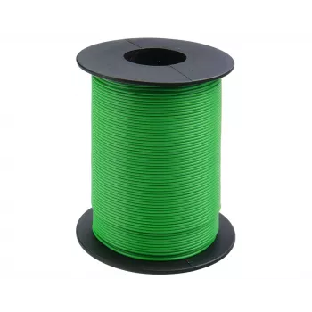 Fir multifilar Donau Elektronik 119-14 1 x 0,14 mm² verde 100 m