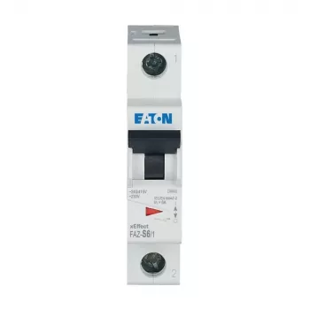 Întrerupător automat de protecție a circuitului Eaton FAZ-S6/1, 1 pol, S6 278610