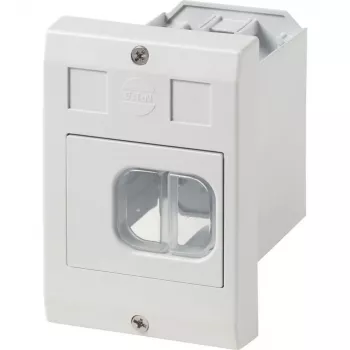 Carcasă goală Eaton E-PKZ01-G cu întrerupător rotativ și presetupe cu membrană, gri 281634