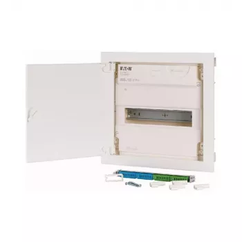 Tablou mic de distribuție îngropat Eaton KLV-12HWP-F, 1 rând, 12 module, alb 178806