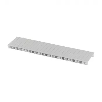 Eaton BS-12MB-GY Blanking Plate, 12 Modules, Grey, Coarse-Ribbed 178979