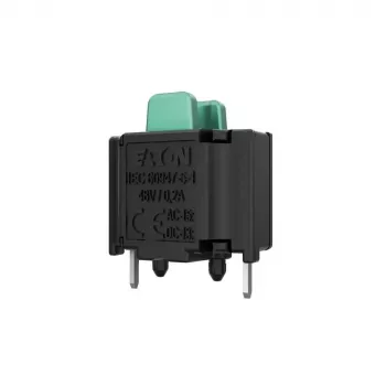 Contact auxiliar Eaton M22-KP10, 1 comutator, montaj frontal, borne cu șurub EP-401607