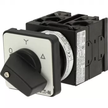 Întrerupător Eaton T0-4-8410/E, 3 poli, negru/metalic 024604