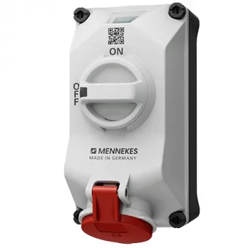 Priză CEE de perete Mennekes DUOi 16A 5 pini 6h 400V IP44 5611506G