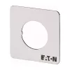 Placă frontală Eaton FS-ALU980-T0, aluminiu, 98x98 mm, 9 orificii 266905