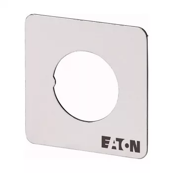 Placă frontală Eaton FS-ALU980-T0, aluminiu, 98x98 mm, 9 orificii 266905
