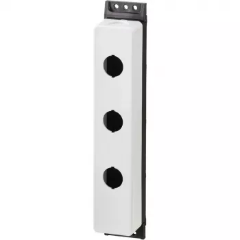 Eaton M22-FI3 carcasă de montaj aparent, 3 poziții, plastic gri, IP66/IP67/IP69K