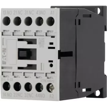 Eaton DILA-22 contactor auxiliar 24 V DC 2NO+2NC borne cu șurub 1,6 kW