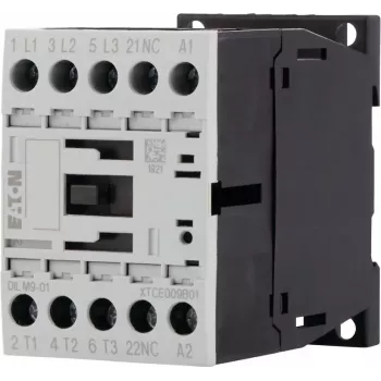 Eaton DILM9-01 contactor 3 poli 24V AC 50Hz, 9A, 1NO, IP20 276712