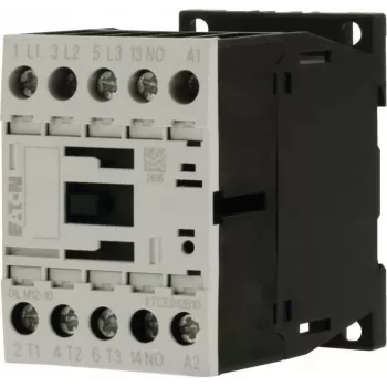 EATON DILM12-10 contactor de putere 3 poli 12 A 5,5 kW bobină 110 V AC 1 NO 276827