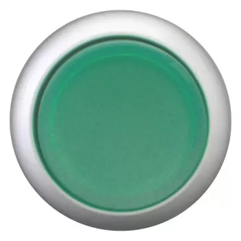 Eaton M22-DRLH-G acționator buton de presiune iluminat, înalt, verde, neinscripționat 216796