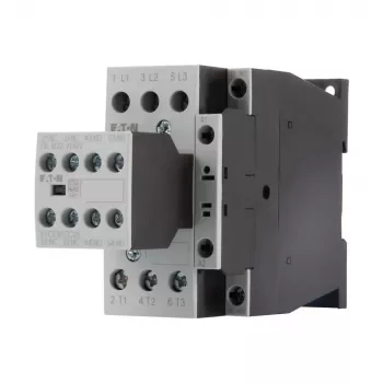 Eaton DILM25-32 contactor de putere 3 poli, bobină 230 V AC, 11 kW, 25 A, contacte auxiliare 3NO + 2NO/2NC 277228