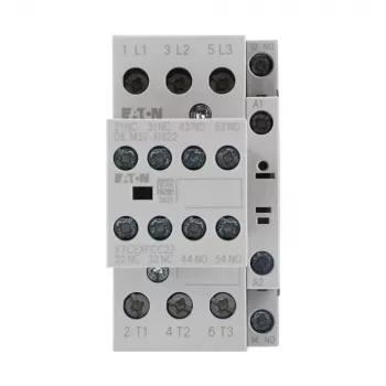 Eaton DILM25-32 contactor de putere 3 poli, bobină 230 V AC, 11 kW, 25 A, contacte auxiliare 3NO + 2NO/2NC 277228