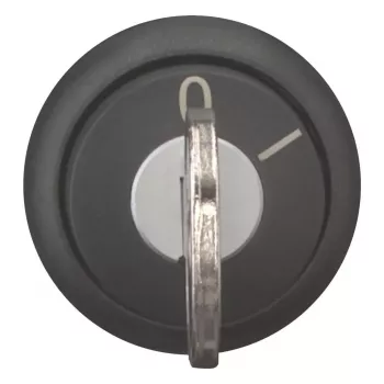 Acționare selector cu cheie Eaton M22S-WRS, 2 poziții, cu reținere, negru 216889