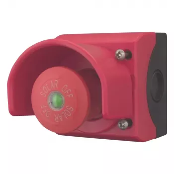 Întrerupător de comandă-deconectare Eaton M22-SOL PV, 230V AC, 6A, 1NO+1NC, IP67/IP69K, cu inel de protecție 150644