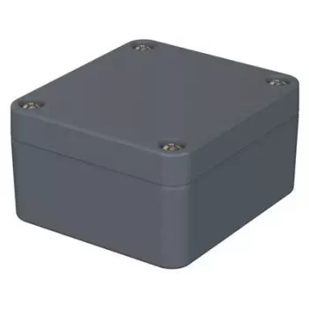 Carcasă universală BOPLA din poliamidă gri-argintiu (RAL 7001) 58 x 64 x 34 PK 101