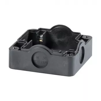 Placă de bază Eaton 229753 pentru cutie de comutare, montată cu șuruburi, negru, 85 x 85 x 101 mm