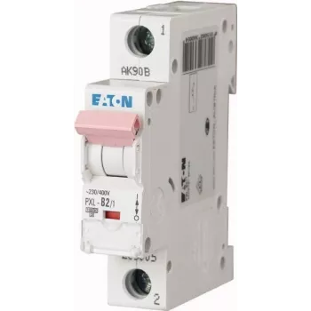 Eaton PXL-C2/1 Întrerupător automat de protecție a liniei, 2 A, 1 pol, caracteristică C, 6 kA 236047