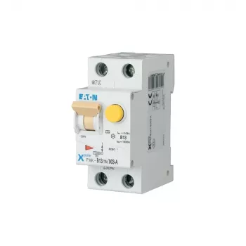 Eaton PXK-B13/1N/003-A RCBO, 13 A, 30 mA, 1P+N, caracteristică B, 10 kA, 230 V AC, șină DIN, 2 module 236947