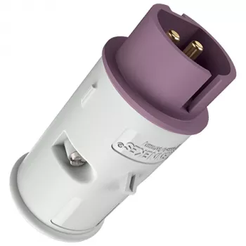 MENNEKES 629A Ștecher industrial 16A 2P 25V IP44 galben