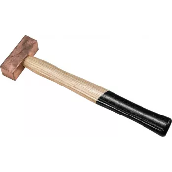 Ciocan din cupru 500g, mâner din hickory 310mm, fără scântei, cu față moale 78020340