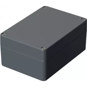 Carcasă universală BOPLA A 126 01126000.MT1, aluminiu, 200 x 140 x 91 mm, gri argintiu (RAL 7001)