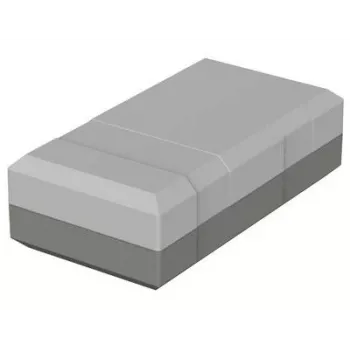 Carcasă de birou Bopla EG 1030, 100 x 54 x 30 mm, polistiren, gri deschis RAL 7035 32103000