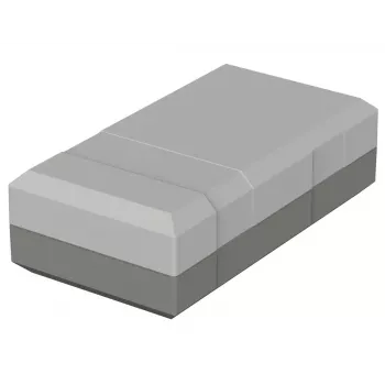 Carcasă de birou Bopla EG 1030, 100 x 54 x 30 mm, polistiren, gri deschis RAL 7035 32103000