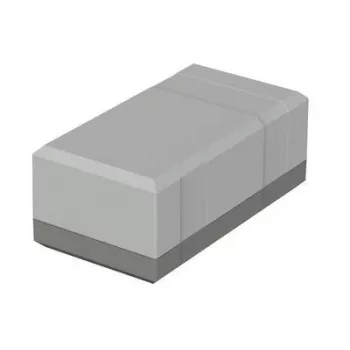 Carcasă de birou Bopla EG 1250, 125 x 67 x 50 mm, polistiren, gri deschis RAL 7035 32125002