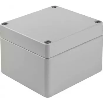 Carcasă universală Bopla 122 x 120 x 81 mm aluminiu gri argintiu (RAL 7001) A 119 01119000.H