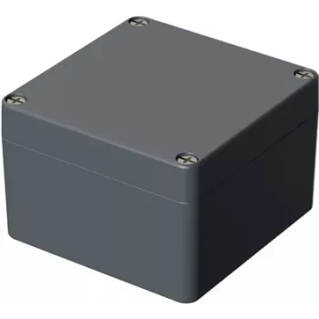 Carcasă universală Bopla 122 x 120 x 81 mm aluminiu gri argintiu (RAL 7001) A 119 01119000.H