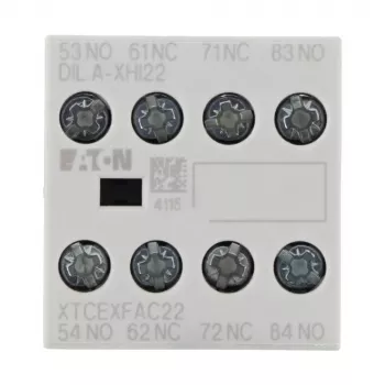 Eaton DILA-XHI22 Bloc de contacte auxiliare 2NO+2NC montaj frontal 276426