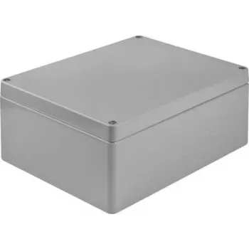 Carcasă universală Bopla, 280 x 230 x 111 mm, aluminiu, gri argintiu (RAL 7001) A 155 01155000.H