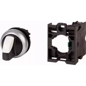 Buton basculant Eaton 216518, alb, cu fixare prin clipsare, termoplast