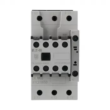Contactor de putere Eaton DILM65-22 30kW 400V AC 230V 50Hz, 3 poli, 2NO 2NC 277926