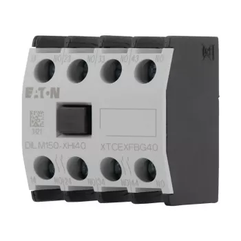 Contact auxiliar Eaton DILM150-XHI40 4NO montaj frontal pentru contactoare DILM 277948