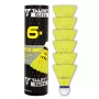 Minge de badminton din nailon TALBOT TORRO Tech 350, viteză medie, galben/albăstrui 479103