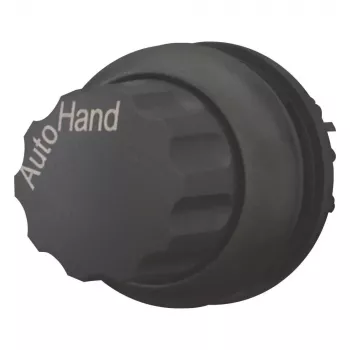 Acționare întrerupător selector Eaton M22S-WR-X, 2 poziții, cu reținere, buton negru 216860