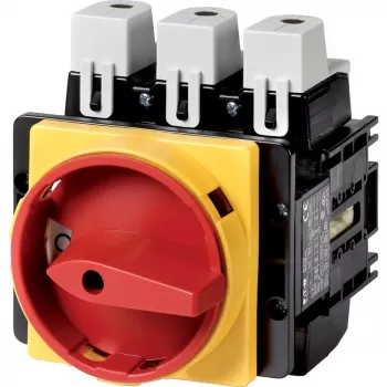 Întrerupător principal Eaton P5-160/EA/SVB 3 poli 160 A, 690 V AC, IP65, mâner roșu 280922