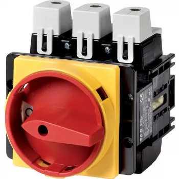 Întrerupător principal Eaton P5-160/EA/SVB 3 poli 160 A, 690 V AC, IP65, mâner roșu 280922